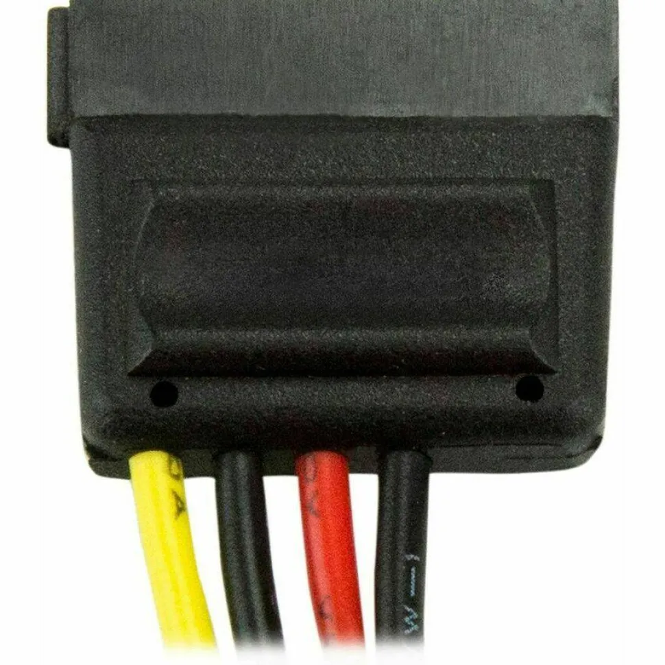 StarTech.com 6in 4 Pin LP4 to SATA Power Cable Adapter - Power a Serial ATA hard drive from a conventional LP4 power supply connection - SATAPOWADAP