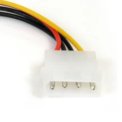 StarTech.com 6in 4 Pin Molex to Right Angle SATA Power Cable Adapter
