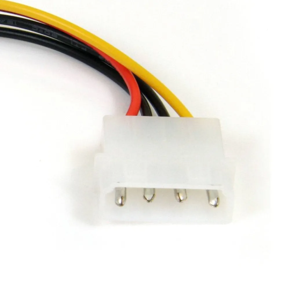 StarTech.com 6in 4 Pin Molex to Right Angle SATA Power Cable Adapter