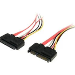 StarTech.com 12in 22 Pin SATA Power and Data Extension Cable - Extend SATA Power and Data Connections by up to 1ft - SATA22PEXT