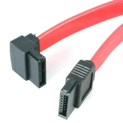 StarTech.com 6in SATA to Left Angle SATA Serial ATA Cable - Make a Left-Angled Connection to your SATA Drive, - SATA6LA1