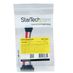 StarTech.com 6in Slimline SATA to SATA Adapter with Power - F/M - slimline sata to sata adapter - slimline sata to sata adapter with power