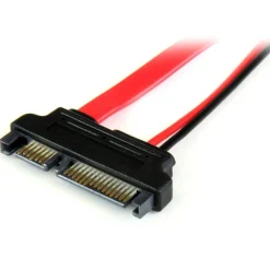 StarTech.com 6in Slimline SATA to SATA Adapter with Power - F/M - slimline sata to sata adapter - slimline sata to sata adapter with power