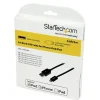 StarTech.com 2m (6ft) Long Black Apple 8-pin Lightning Connector to USB Cable - USBLT2MB