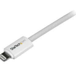 StarTech.com 3m (10ft) Long White Apple 8-pin Lightning Connector to USB Cable - USBLT3MW
