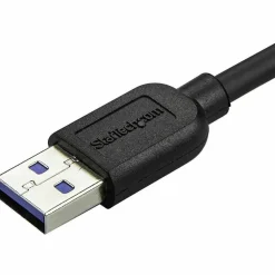StarTech.com 2m 6 ft Slim Micro USB 3.0 Cable - M/M - USB 3.0 A to Right-Angle Micro USB - USB 3.1 Gen 1 (5 Gbps) - 6.56 ft USB Data Transfer Cable