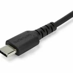 StarTech.com 1 m / 3.3 ft USB 2.0 to USB C Cable - High Quality USB 2.0 Cable - USB Cable - Black - USB Data Transfer Cable (RUSB2AC1MB)