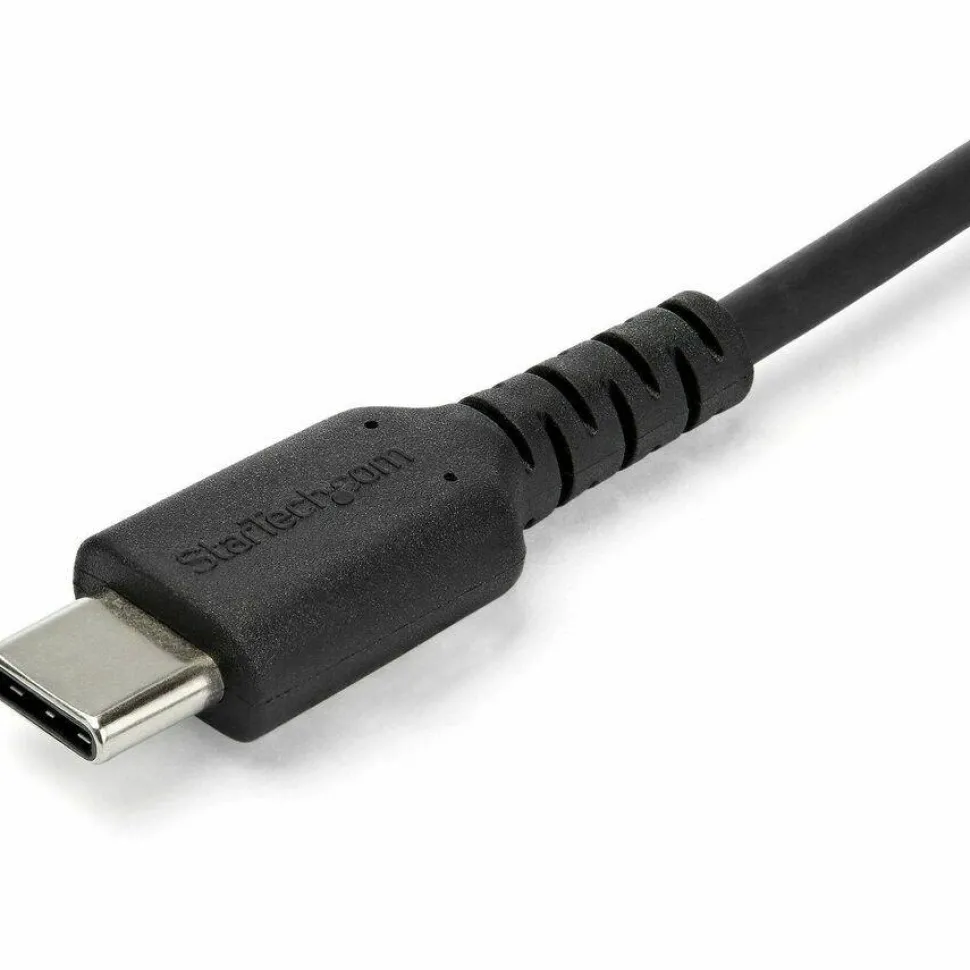 StarTech.com 1 m / 3.3 ft USB 2.0 to USB C Cable - High Quality USB 2.0 Cable - USB Cable - Black - USB Data Transfer Cable (RUSB2AC1MB)