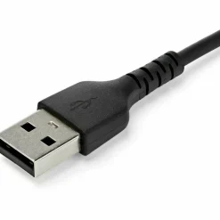 StarTech.com 1 m / 3.3 ft USB 2.0 to USB C Cable - High Quality USB 2.0 Cable - USB Cable - Black - USB Data Transfer Cable (RUSB2AC1MB)