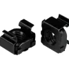 StarTech.com M5 Mounting Cage Nuts for Server Rack & Cabinet, Black, Pack Of 50
