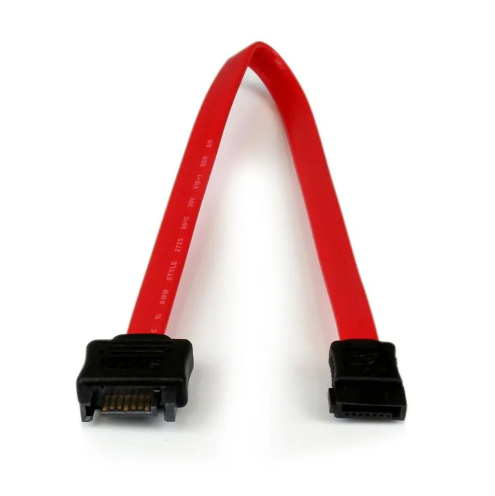 StarTech.com 0.3m SATA Extension Cable - Extend SATA Data Connections by up to 30cm (12in) - 30cm 7 pin sata extension - SATAEXT30CM