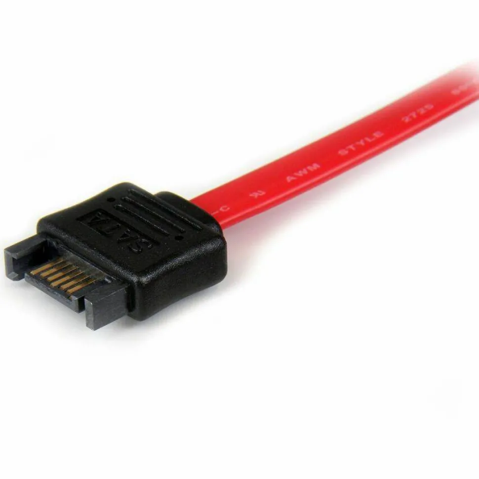 StarTech.com 0.3m SATA Extension Cable - Extend SATA Data Connections by up to 30cm (12in) - 30cm 7 pin sata extension - SATAEXT30CM