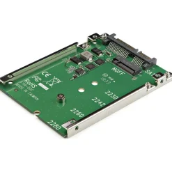 StarTech.com M.2 SATA SSD to 2.5in SATA Adapter Converter - Convert an M.2 SSD into a 7mm high 2.5in SATA 6Gbps Open Frame SSD