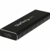 StarTech.com M.2 SSD Enclosure for M.2 SATA External Solid State Drives, USB, SM2NGFFMBU33