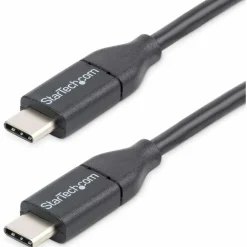 StarTech.com 0.5m USB C Cable - M/M - USB 2.0 - USB-C Charger Cable - USB 2.0 Type C Cable - Short USB C Cable - 1.64 ft USB Data Transfer Cable