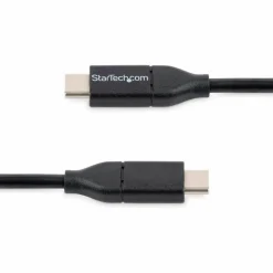 StarTech.com 0.5m USB C Cable - M/M - USB 2.0 - USB-C Charger Cable - USB 2.0 Type C Cable - Short USB C Cable - 1.64 ft USB Data Transfer Cable