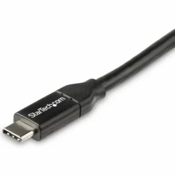 StarTech.com 0.5m USB C to USB C Cable w/ 5A PD - First End: 1x USB Type C Male Thunderbolt 3 - Second End: 1x USB Type C Male Thunderbolt 3