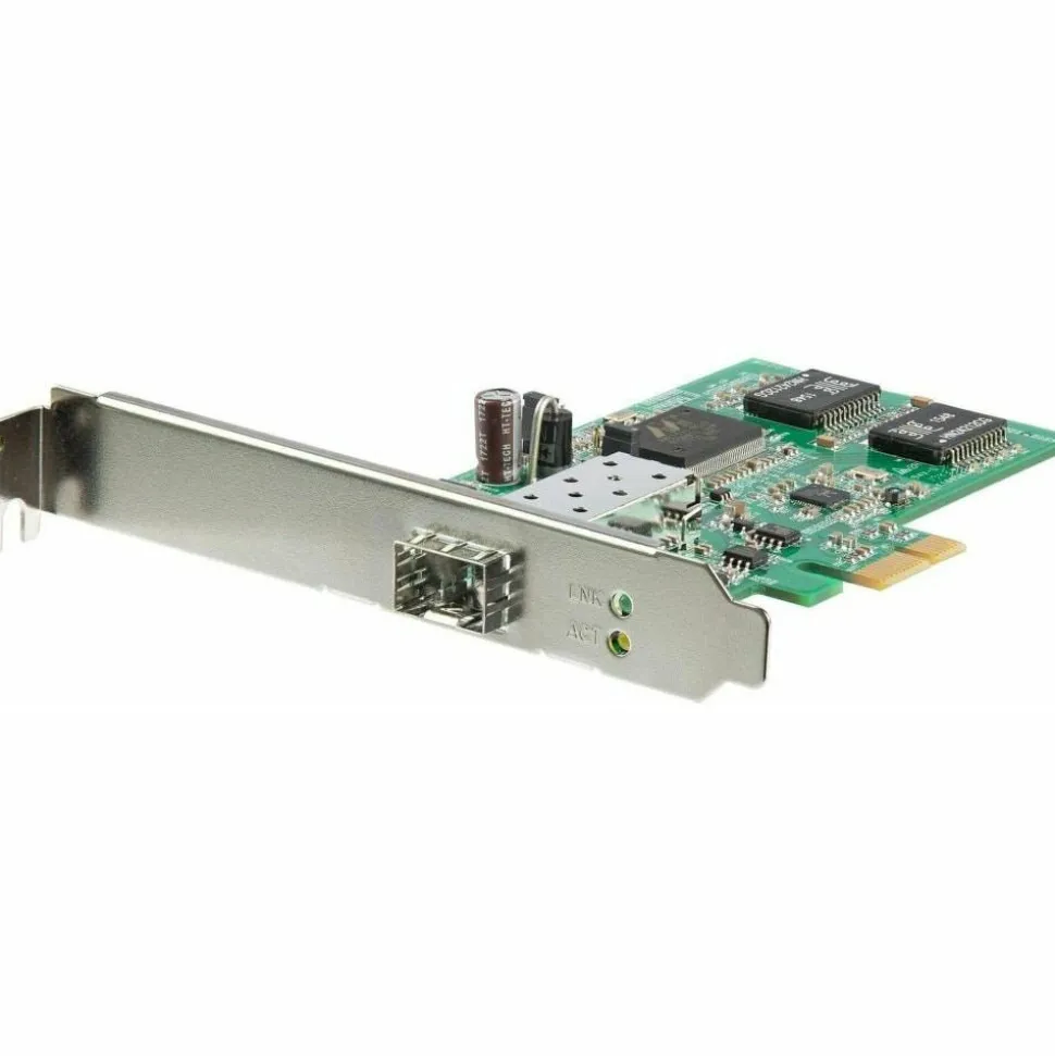 StarTech.com PCI Express Gigabit Ethernet Fiber Network Card With Open SFP