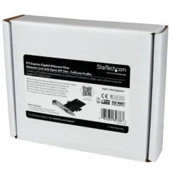 StarTech.com PCI Express Gigabit Ethernet Fiber Network Card With Open SFP