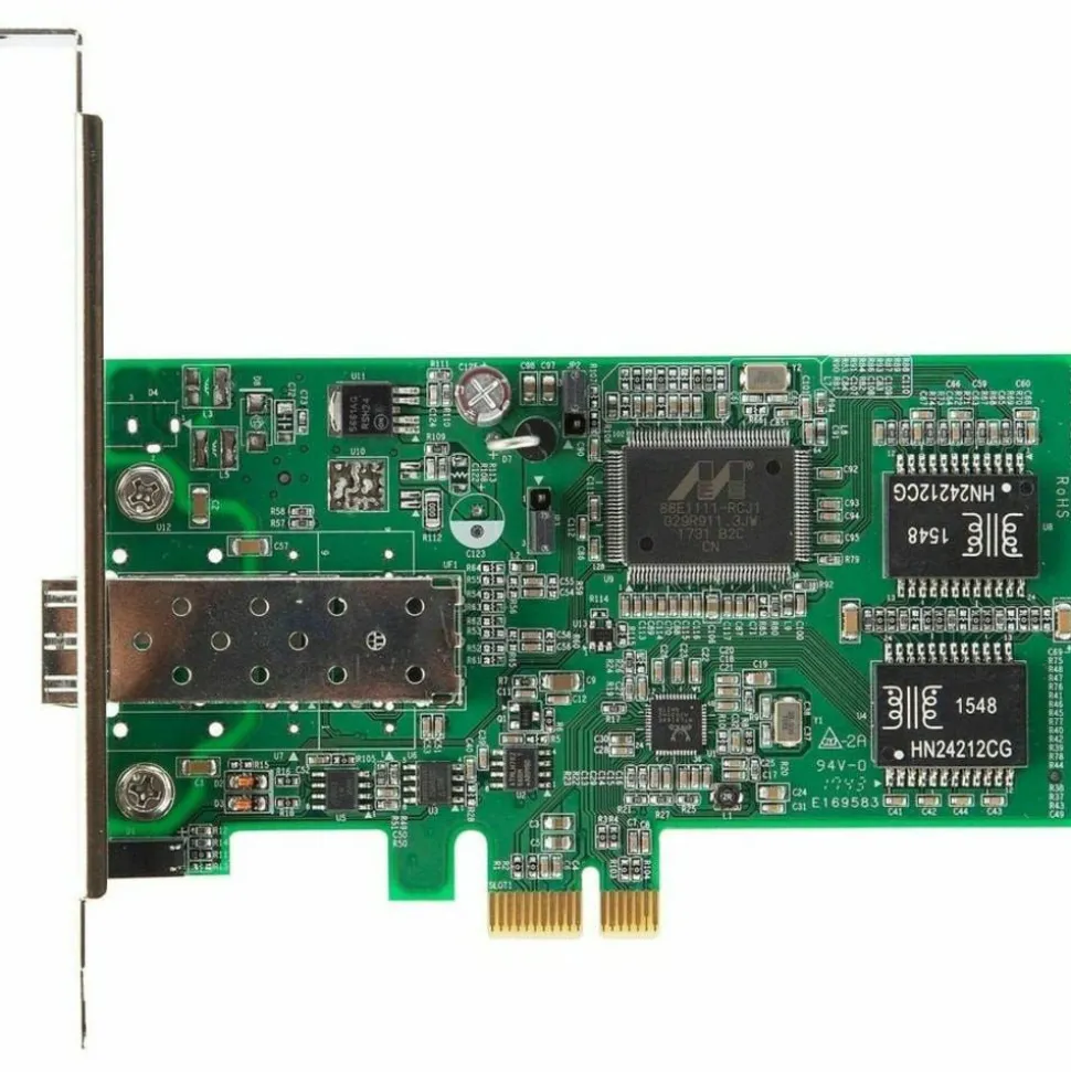 StarTech.com PCI Express Gigabit Ethernet Fiber Network Card With Open SFP