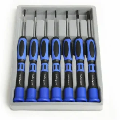 StarTech.com 7-Piece Precision Screwdriver Computer Tool Kit, Blue
