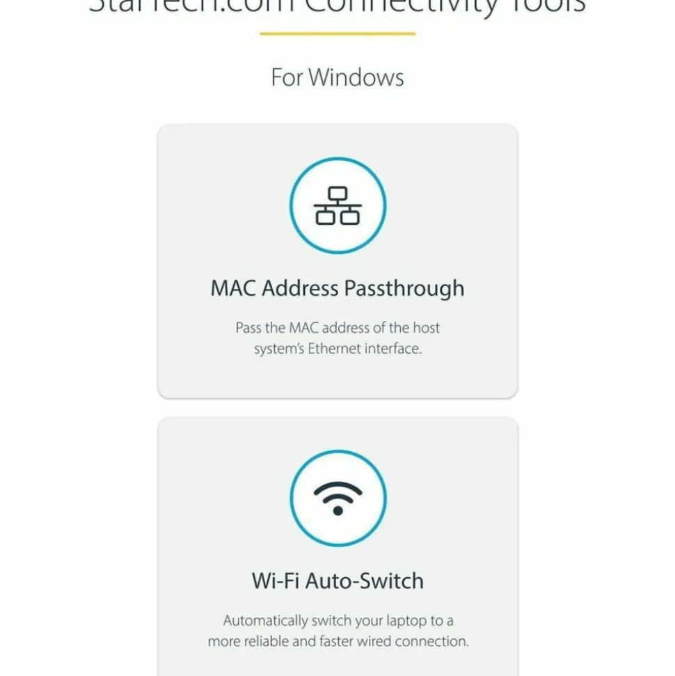 StarTech.com 1-Port Gigabit Ethernet Network Card