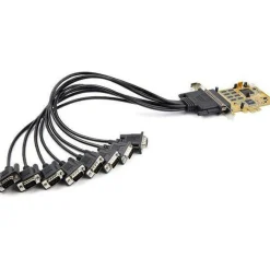 StarTech.com 8-Port PCI Express RS232 Serial Adapter Card, PEX8S1050