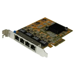 StarTech.com 4-Port PCI Express Gigabit Network Adapter Card