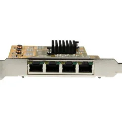 StarTech.com 4-Port PCI Express Gigabit Network Adapter Card