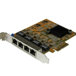 StarTech.com 4-Port PCI Express Gigabit Network Adapter Card
