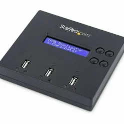 StarTech.com 1:2 Standalone USB Duplicator & Eraser - Flash Drives - TAA Compliant - USB 2.0 Memory Stick Duplicator Eraser