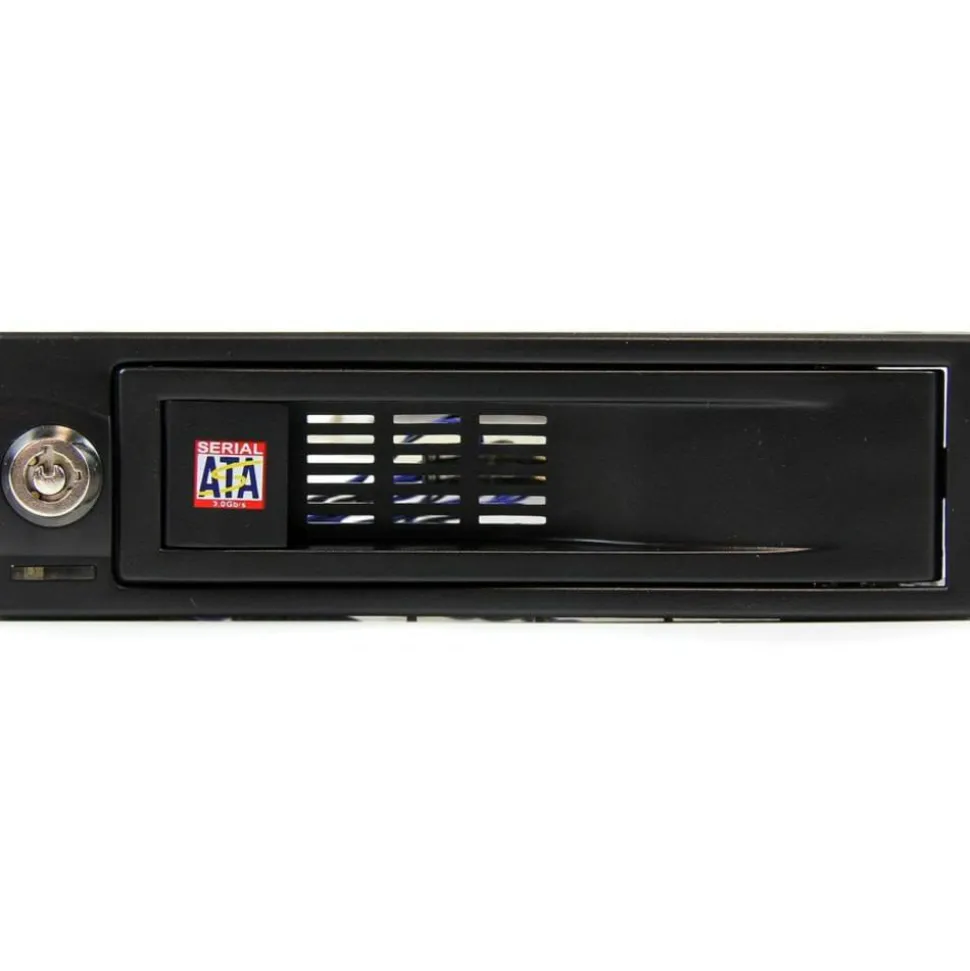 StarTech.com StarTech.com 5.25" Tray-Less SATA Hot-Swap Hard Drive Bay - Storage mobile rack - black