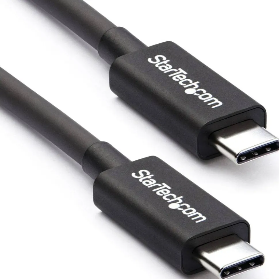 StarTech.com Thunderbolt 3 Cable - 40Gbps - Daisy Chainable - Passive - USB C Cable - USB-C Thunderbolt to Thunderbolt Cable - TBLT34MM50CM