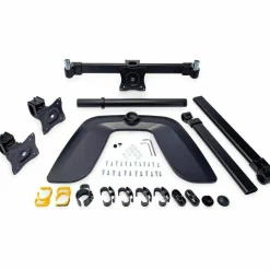 StarTech.com Triple Monitor Stand - Crossbar - Steel & Aluminum - - ARMBARTRIO2