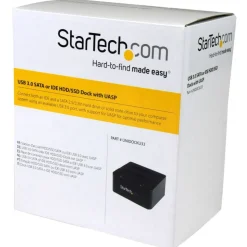 StarTech.com Universal docking station for 2.5/3.5in SATA and IDE hard drives - USB 3.0 UASP