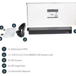 StarTech.com 1U 19