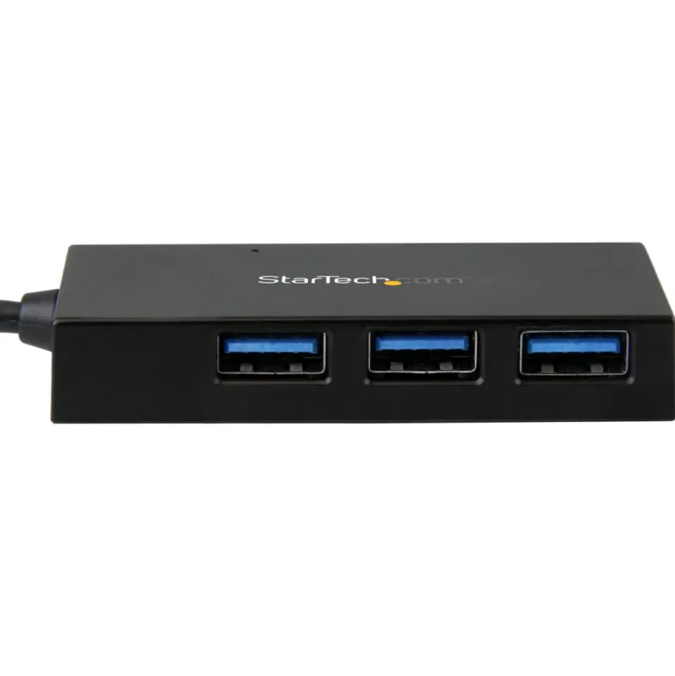 StarTech.com USB C Hub - 4 Port USB-C to USB-A (3x) and USB-C (1x) - Bus Powered USB Hub - USB Type C Hub - Port Expander