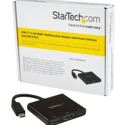 StarTech.com USB C Multiport Adapter With HDMI