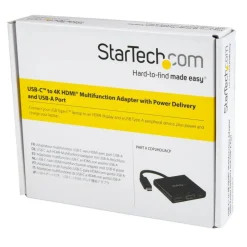 StarTech.com USB C Multiport Adapter With HDMI