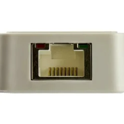 StarTech.com USB C To Gigabit Ethernet Adapter With USB A Port, White