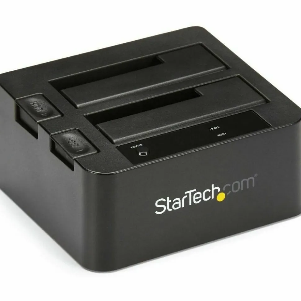 StarTech.com USB 3.1 (10Gbps) Dual-Bay Dock for 2.5"/3.5" SATA SSD/HDDs with UASP - SDOCK2U313
