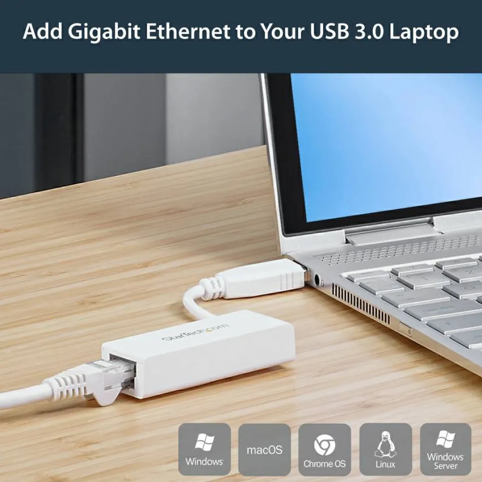 StarTech.com USB 3.0 To Gigabit Ethernet Network Adapter