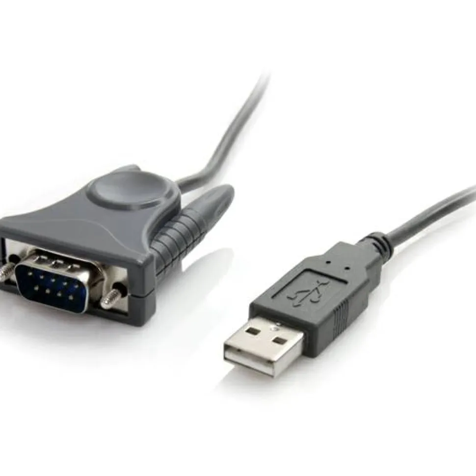 StarTech.com USB to Serial Adapter - 3 ft/1m - with DB9 to DB25 Pin Adapter - Prolific PL-2303 - USB to RS232 Adapter Cable (ICUSB232DB25)