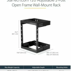StarTech.com 12U Wallmount Server Rack- Equipment rack - 12 - 20 in. Depth