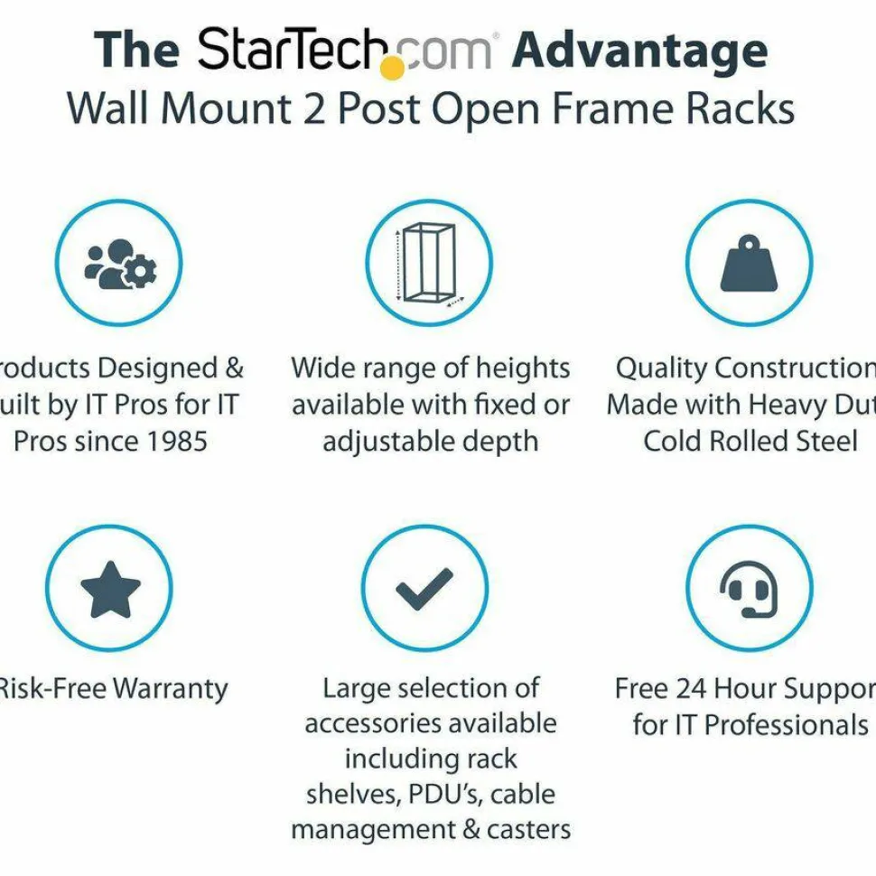 StarTech.com 12U Wallmount Server Rack- Equipment rack - 12 - 20 in. Depth