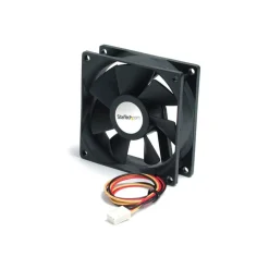 StarTech.com 90x25mm High Air Flow Dual Ball Bearing PC Case Fan - Add additional chassis cooling with a 90mm high flow case fan - FAN9X25TX3H