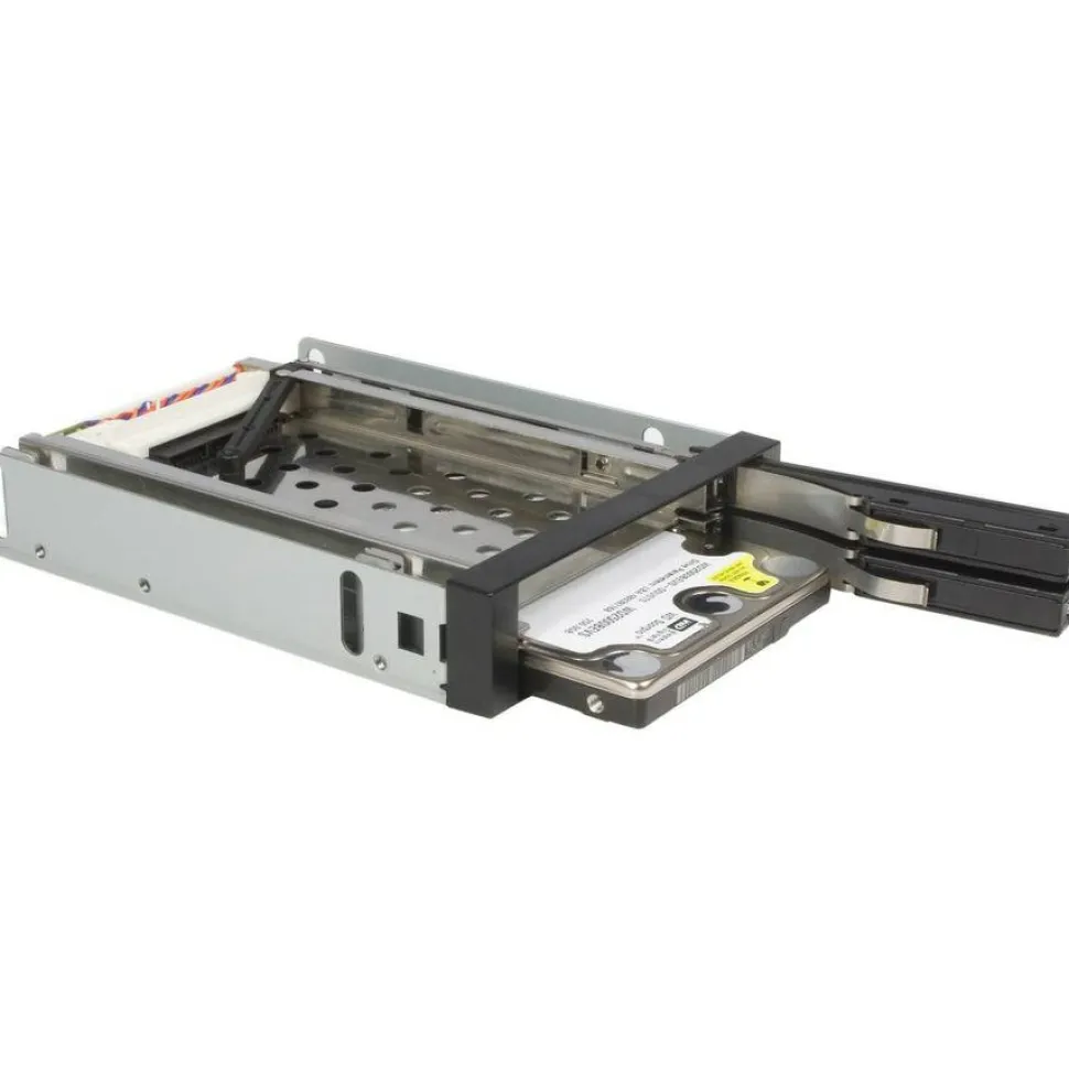 StarTech 2 Drive 2.5in Trayless Hot Swap SATA Mobile Rack Backplane - Storage bay adapter - black