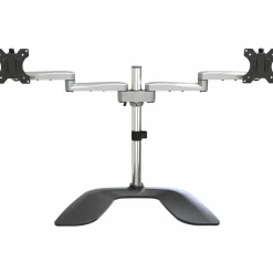 StarTech Dual Monitor Stand, Ergonomic Desktop Monitor Stand for up to 32