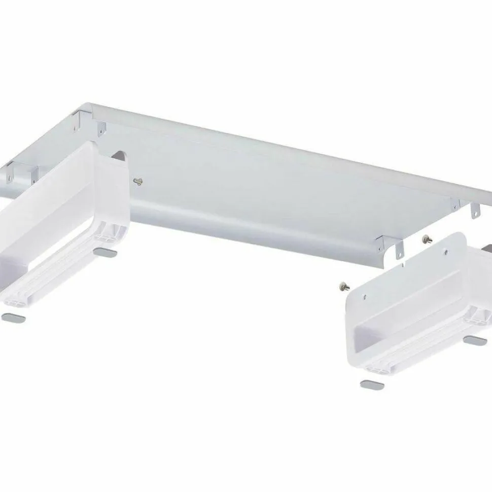 StarTech Ergonomic Monitor Riser Stand, Up to 33lb/15kg, Fixed height 3.5in/9cm, Desktop Computer Monitor/Laptop Riser, Steel, TAA