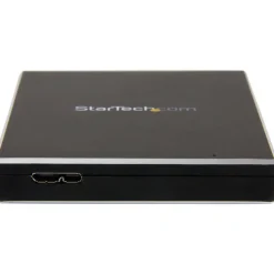 StarTech 2.5" External Hard Drive Enclosure - Supports UASP - Aluminum - USB 3.1 Enclosure - SSD/HDD Enclosure, TAA
